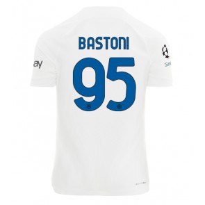 Inter Milan Alessandro Bastoni #95 Bortatröja 2023-24 Kortärmad